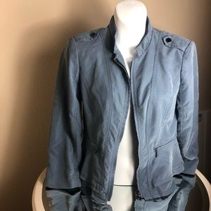 White House Black Market Light Blue Jacket